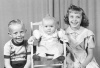 Dave, Cheri, and Myrna, 1951