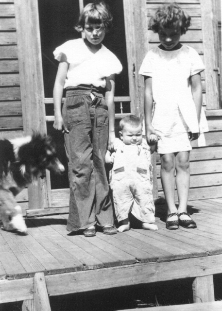 Irene, Reva and Alice with Sport