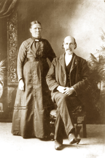 photo: Sephen Ferrel and Wife Eliza Todd Ferrel.